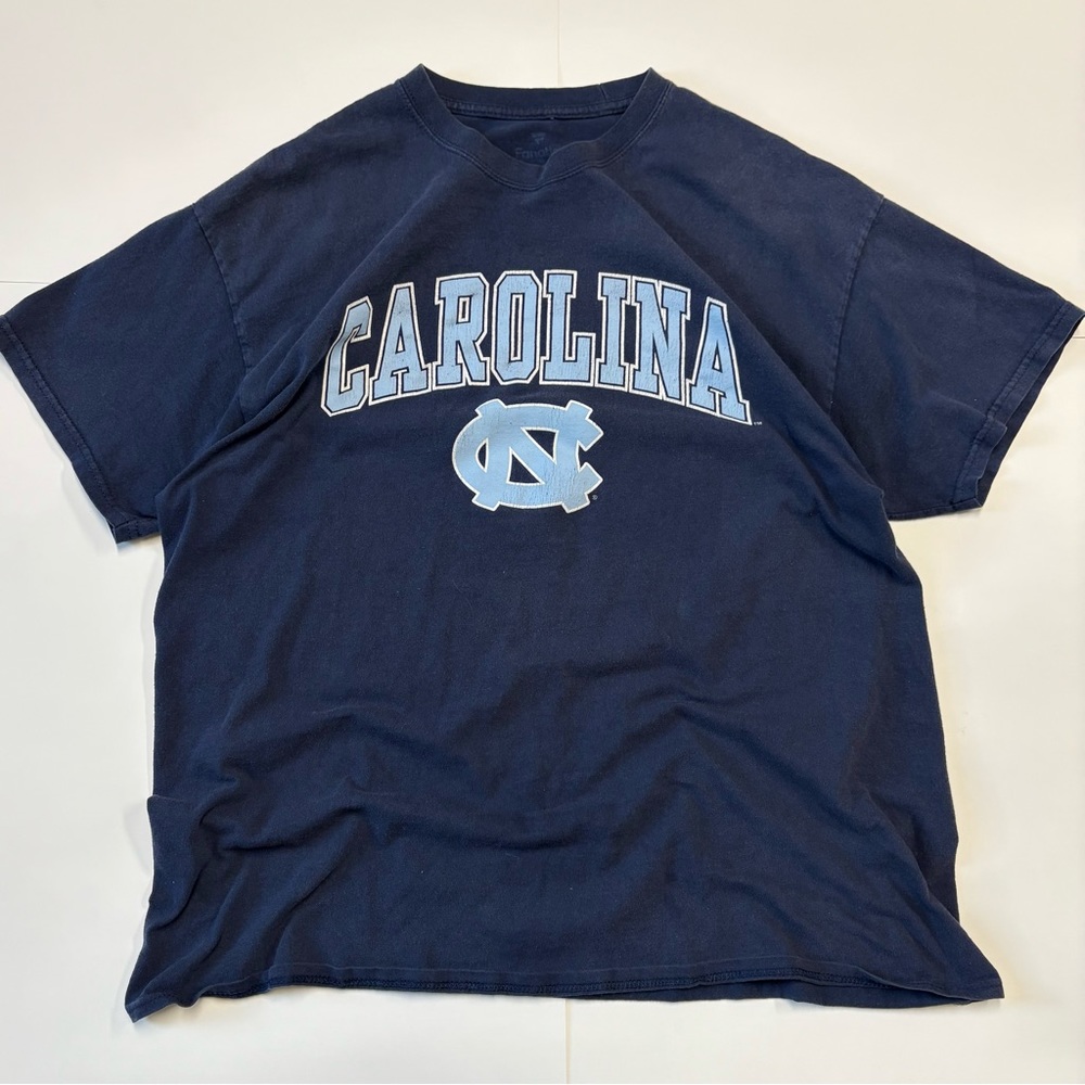 Vintage North Carolina Tar Heels T-Shirt Men’s XL Navy Blue UNC Chapel Hill